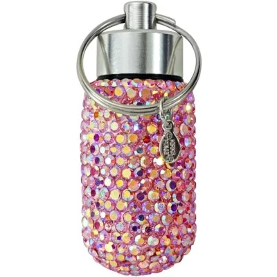 Kirks Folly Fairyland Cristal Follydust Botella Llavero Dije (Rosa AB) Foto 1 de 4