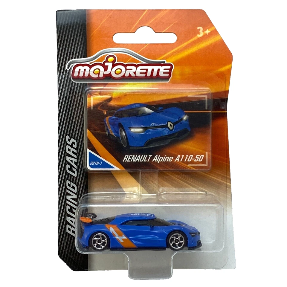 Renault Alpine A110-50 Blue Majorette Racing Cars 221H 2018 1:64 Scale Toy Car - Image 1 of 1