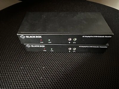 Black Box KVXLCDP-100 KVM-Extender - 1 Computer - 1 lokaler Benutzer - 328,08 Fuß - Bild 1 von 2