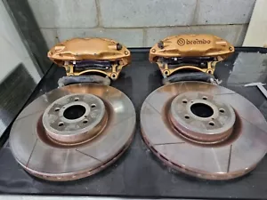 brembo Front Calipers wrx impreza forester legacy gc8 gdb grb sti - Picture 1 of 5
