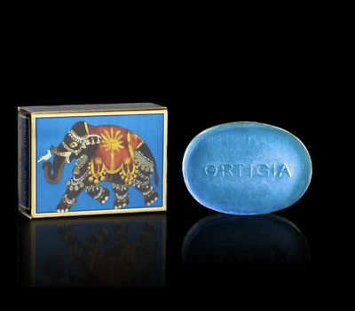 HEAVENLY HOMES AND GARDENS Sandalo Sandalwood Single Soap, Ortigia Sicilia Italian Scented Bar Gift Box 40g