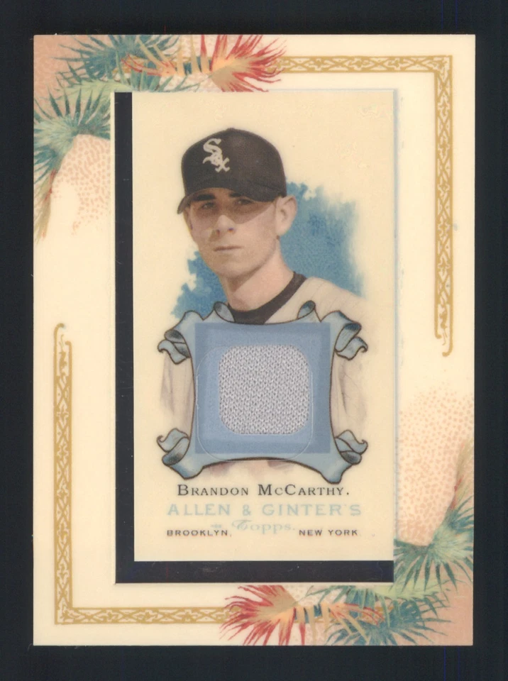 2006 Topps Allen & Ginter #AGR-BM Brandon McCarthy Relics 芝加哥白袜队 — 第 1/2 张图片
