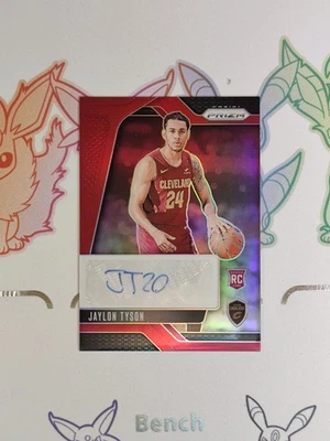 2024-25 Prizm Jaylon Tyson Auto Red RC /99 - Image 1 of 2