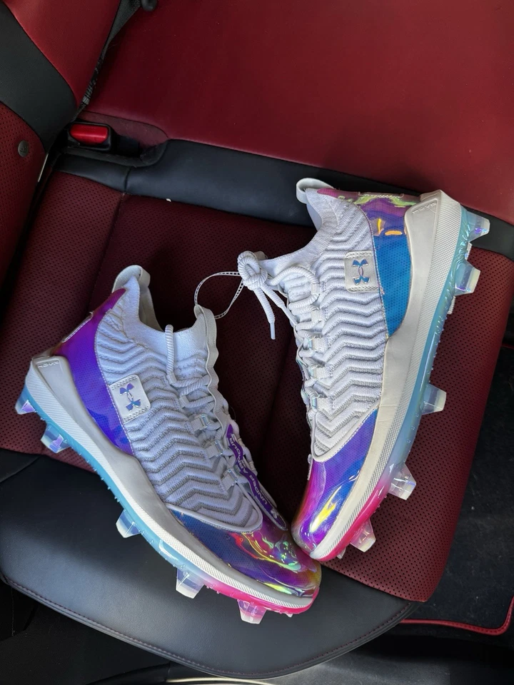 Under Armour Bryce Harper 9 PRO TPU PE 2024 London Series Cleats Men’s Size 13 - Image 1 of 4