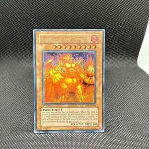 Yu-Gi-Oh! Infernal Flame Emperor #SD3-EN001 1st Edition LP/MP - Picture 1 of 3