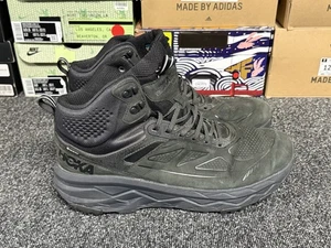 Hoka One One Challenger Mid Gore-Tex Boots Mens 14 M Black Hiking 1106521 - Picture 1 of 5