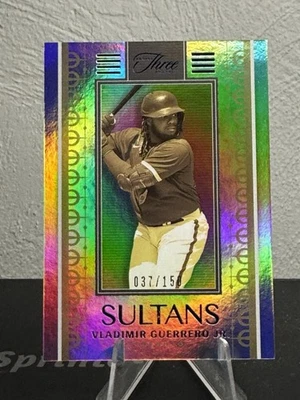 VLADIMIR GUERRERO JR. #S-8 (37/150) SULTANS FOIL REF 2022 THREE AND TWO TORONTO - Image 1 of 4
