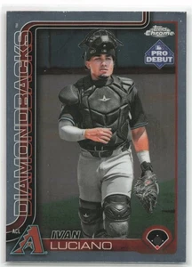 2025 Topps MLB Debut Chrome Ivan Luciano #PDC-60 ACL Diamondbacks - Foto 1 di 2
