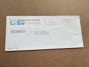 US 1968 Meter Cover +Church Thematic +Pray For The Crusade of America Slogan - Picture 1 of 3