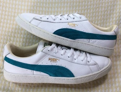 Size 9- PUMA White/green Lining - Image 1 of 4