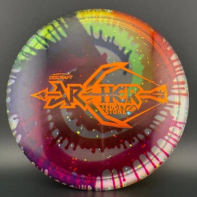 Discraft Fly Dye Confetti Z Archer - Ledgestone 2025 - Image 1 of 4