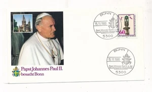 D434385 Alemania Cubierta Visita Papal Papa Juan Pablo II Bonn 1980 - Imagen 1 de 1