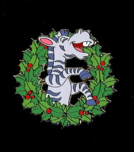 DLR Zebra It's a Small World Tiere Mystery Feiertagskranz Disney Pin 169399 - Bild 1 von 1