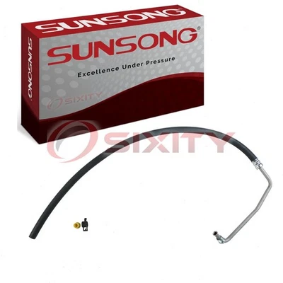 Sunsong Power Steering Return Line Hose for 1969-1972 GMC K15 K1500 Suburban pt - Image 1 of 4