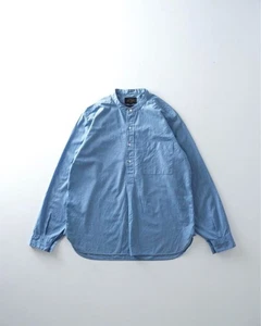 BEAMS Plus Pullover Cotton Shirt S Japan Casual Lightweight Minimalist Menswear - Picture 1 of 12