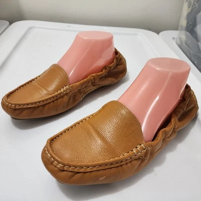 Mocasines de conducción Mercanti Fiorentini de cuero brasileño suave para mujer talla 8,5 B Foto 1 de 4