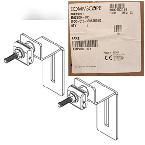 CommScope OFDC-C12-BRKSTRAND EM2200-001 Box Of 5 Units (10 Brackets Total) - Afbeelding 1 van 6