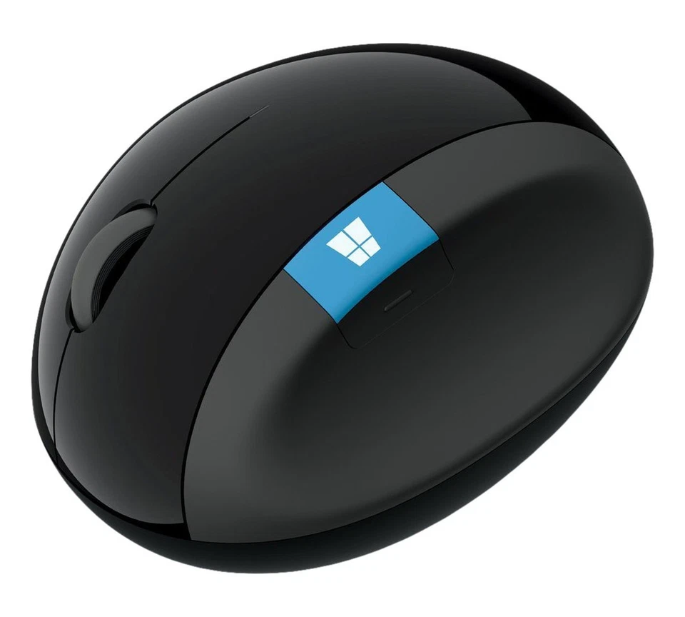 Microsoft Sculpt Ergonomic Mouse Wireless Mouse for Natural Wrist Black - Image 1 of 1