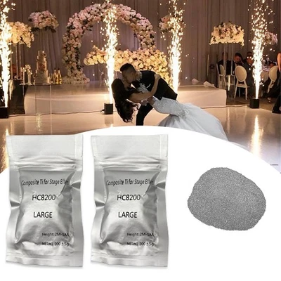 Per Macchina Spark Fredda Polvere 2-5M Effetti Palcoscenici Matrimonio Festa Spettacolo 400g - Immagine 1 di 4