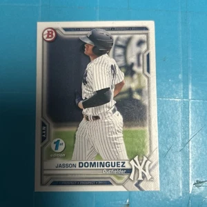 2021 Bowman 1ª Edizione - Jasson Dominguez #BFE-13 (RC) - Foto 1 di 3