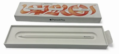 Apple Pencil Pro Weiß Stylus für iPad Sehr guter Zustand OVP MwSt ausweisbar - Bild 1 von 4