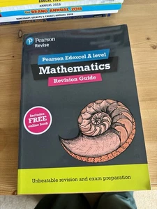 Pearson Edexcel A level Mathematics Revision Guide Textbook: Pure, Stats, Mech - Picture 1 of 4