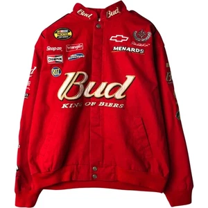 Vintage 90'S-00'S CHASE AUTHENTICS Advertising Racing Jacket Men's Size XL - Picture 1 of 24
