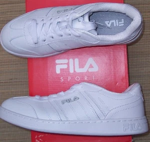 SCARPE SPORTIVE FILA SPORT "DUET" BIANCHE PELLE/SYN PASSEGGIO LAVORO GIOCO LISTA 59,99€ - Foto 1 di 4