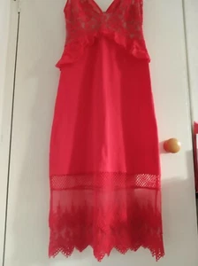 French Connection Long evening spaghetti dress Size 8- - Picture 1 of 5