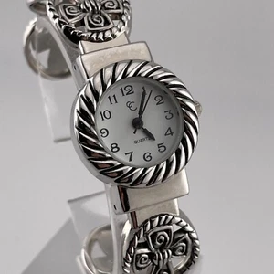 Charming Charlie Watch Womens Vintage 26mm Case Holy Cross Bangle Band Quartz - Picture 1 of 13