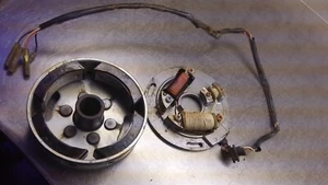 1980 Yamaha IT250 Magneto Stator w Flywheel  IT 250 2X7 T2-7U - Bild 1 von 11