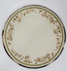 "Plato de ensalada de prado fresco Lenox 8" hecho en EE. UU. ¡Excelente estado! - Imagen 1 de 6