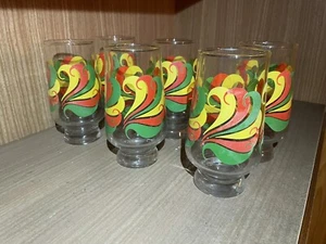 6 Gläser 70er Jahre  - Bild 1 von 1