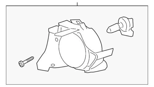 Faro antiniebla delantero del lado del pasajero genuino GM 2008-2015 Chevrolet Saturn Vue 96830934 Foto 1 de 2