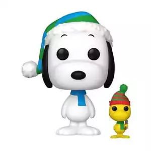 A Charlie Brown Navidad Snoopy Funko Pop! #1628 Woodstock PopShield en stock - Imagen 1 de 2