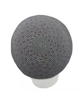 Cápula sagrada de punto judía kipá gorra kipá 15 cm - Imagen 1 de 4
