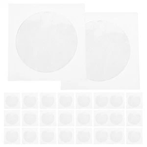 100 Pcs CD DVD Paper Bag Dvd/cd Storage Bags Protective Outer Sleeves - Afbeelding 1 van 12