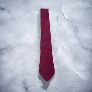 Cravatta Ermenegildo Zegna Vintage Fantasia Rombi Sartoriale Classica - in Seta - Foto 1 di 6