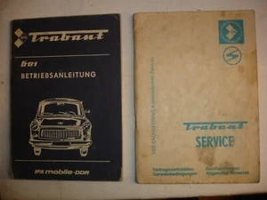 Betriebsanleitung Bedienungsanleitung Trabant 601 Konvolut original v. 1983 - Bild 1 von 3