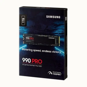 Wewnętrzny dysk SSD Samsung 990 PRO 1TB PCIe 4.0 NVMe M.2. - Zdjęcie 1 z 5
