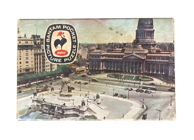 Vintage Bantam Jaymar Pocket Picture Puzzle Plaza De Congreso, Buenos Aires 2650 - Image 1 of 4