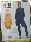 Vogue Todays Fit 1356 misses tunic draped side pockets bust 32-55 NEW 