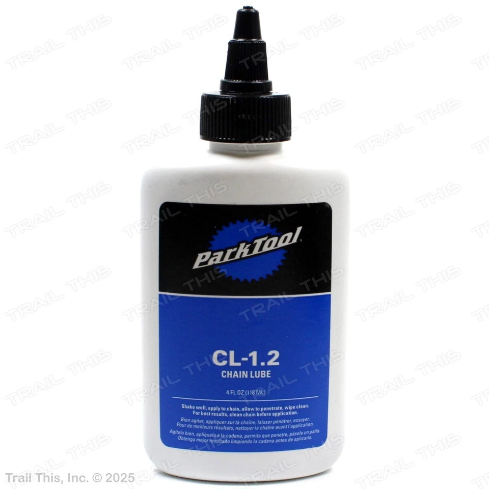 Lubricante sintético para cadena de bicicleta Park Tool CL-1.2 4 OZ húmedo y seco Foto 1 de 4