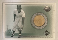 Billy Williams 2001 Upper Deck Sweet Spot Classics Game Used Bat Card #B-BW 