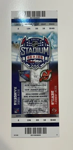 New Jersey Devils vs. New York Rangers 2014 Stadium Series Full Ticket - 1/26/14 - Picture 1 of 3