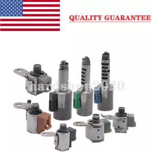 Kit de solenoides de transmisión 8 piezas AW55-50SN AW55-51SN para Chevrolet Nissan Saab - Imagen 1 de 7