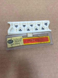 9 pezzi NUOVI INSERTI IN CARBURO RB U3-8902-L-K10 UTENSILI CNC MANO SINISTRA - Foto 1 di 3