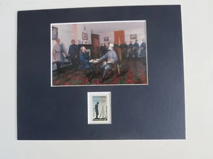 Grant and Lee at Appomattox honored by its own stamp - Picture 1 of 1