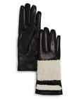 Women' Genuine Sheepskin Leather Gloves Cashmere Lined Very Warm Designer Ladies