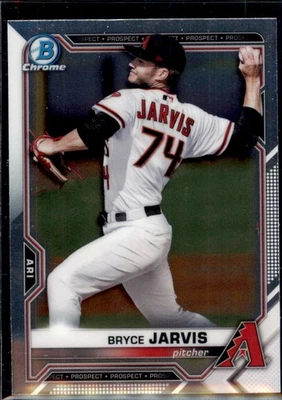 2021 Bowman #BCP-44 Bryce Jarvis Chrome Prospects - Image 1 of 2